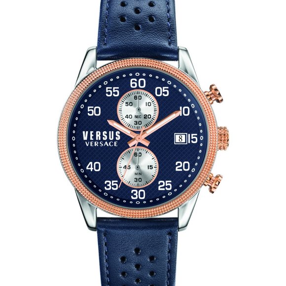 🔥New Versace Rose Gold Men's 44mm Watch